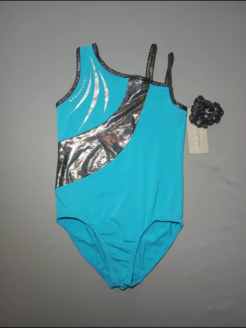 Danskin Now Girls' Print Leotard W/ Keyhole Back